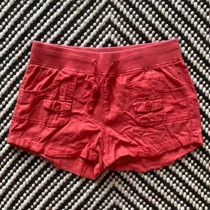 Ci Sono - Coral Orange Shorts